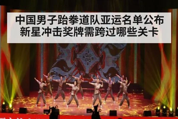 中国男子跆拳道队亚运名单公布 新星冲击奖牌需跨过哪些关卡